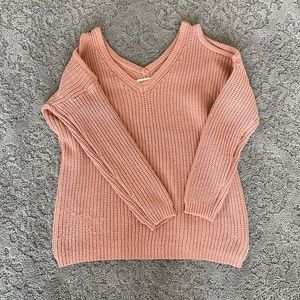 Ambiance open shoulder sweater